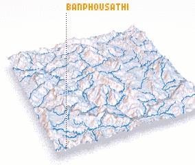 3d view of Ban Phousathi