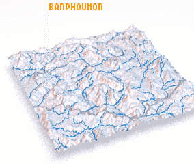 3d view of Ban Phoumon