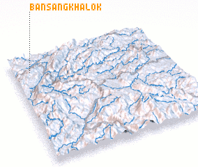 3d view of Ban Sangkhalôk