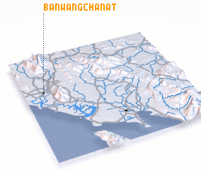 3d view of Ban Wang Chanat