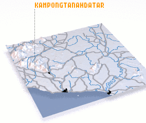 3d view of Kampong Tanah Datar