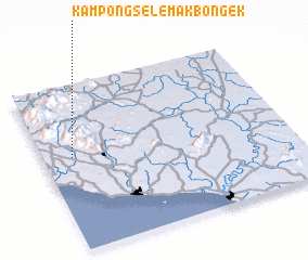 3d view of Kampong Selemak Bongek