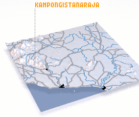 3d view of Kampong Istana Raja