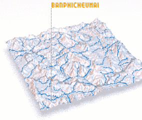 3d view of Ban Phicheu-Mai