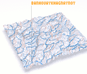 3d view of Ban Houaykhagnay-Noy