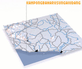 3d view of Kampong Baharu Sungai Udang