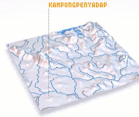 3d view of Kampong Penyadap