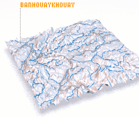 3d view of Ban Houaykhouay