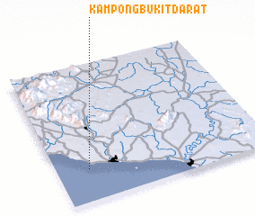 3d view of Kampong Bukit Darat