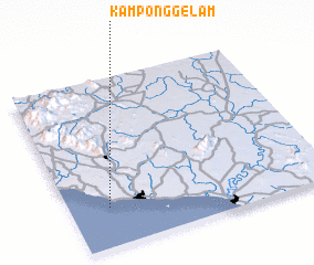 3d view of Kampong Gelam