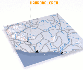 3d view of Kampong Lereh