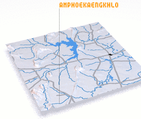 3d view of Amphoe Kaeng Khlo