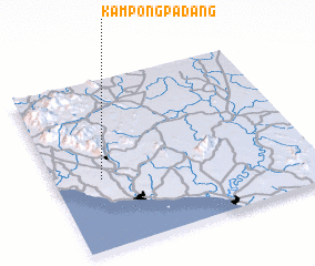 3d view of Kampong Padang