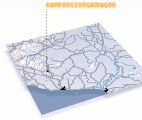 3d view of Kampong Sungai Ragok