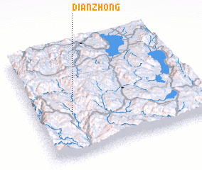 3d view of Dianzhong