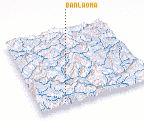 3d view of Ban Laoma