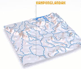 3d view of Kampong Landak