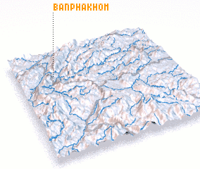 3d view of Ban Phakhom