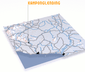 3d view of Kampong Lending