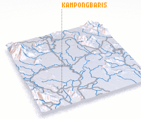 3d view of Kampong Baris