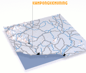 3d view of Kampong Kemuning