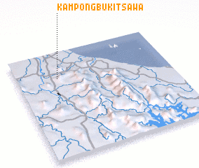 3d view of Kampong Bukit Sawa