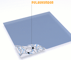 3d view of Pulau Kundor