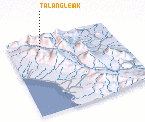 3d view of Talang Leak