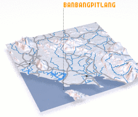 3d view of Ban Bang Pit Lang