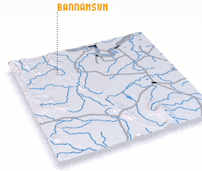 3d view of Ban Nam Sum