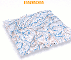 3d view of Ban Sèn Chan