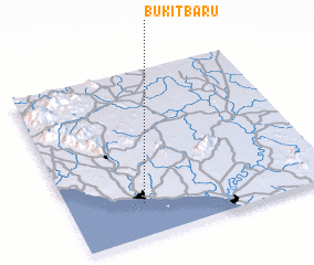 3d view of Bukit Baru