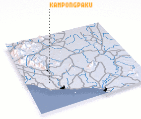 3d view of Kampong Paku