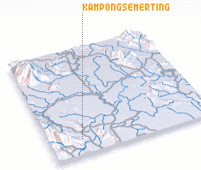 3d view of Kampong Semerting