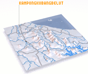 3d view of Kampong Kubang Belut