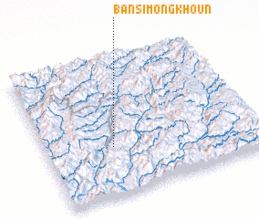 3d view of Ban Simôngkhoun