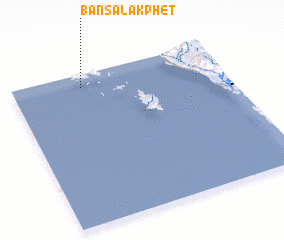 3d view of Ban Salak Phet