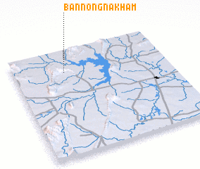 3d view of Ban Nong Na Kham