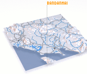 3d view of Ban Dan Mai