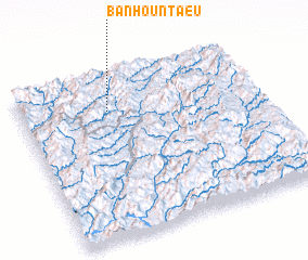 3d view of Ban Houn Taeu