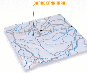 3d view of Ban Noen Makham