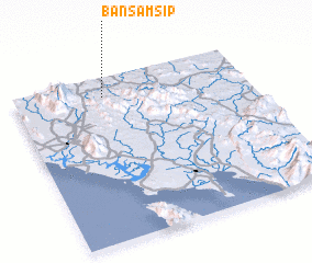3d view of Ban Sam Sip