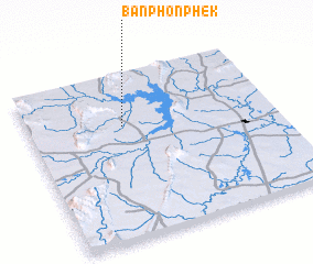 3d view of Ban Phon Phek