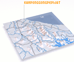 3d view of Kampong Gong Pepijat