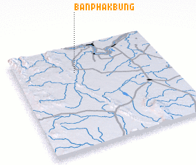 3d view of Ban Phak Bung