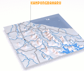 3d view of Kampong Baharu