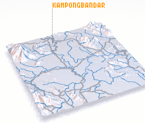 3d view of Kampong Bandar