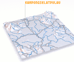 3d view of Kampong Selat Pulau