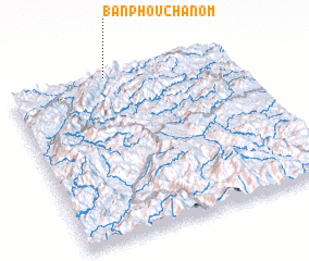 3d view of Ban Phouchanom