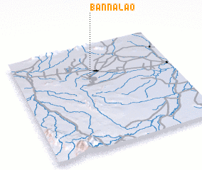 3d view of Ban Na Lao